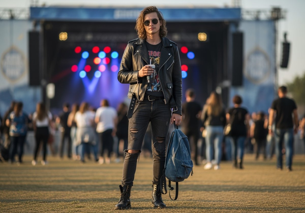 Jak się ubrać na koncert rockowy – praktyczny poradnik stylu i wygody