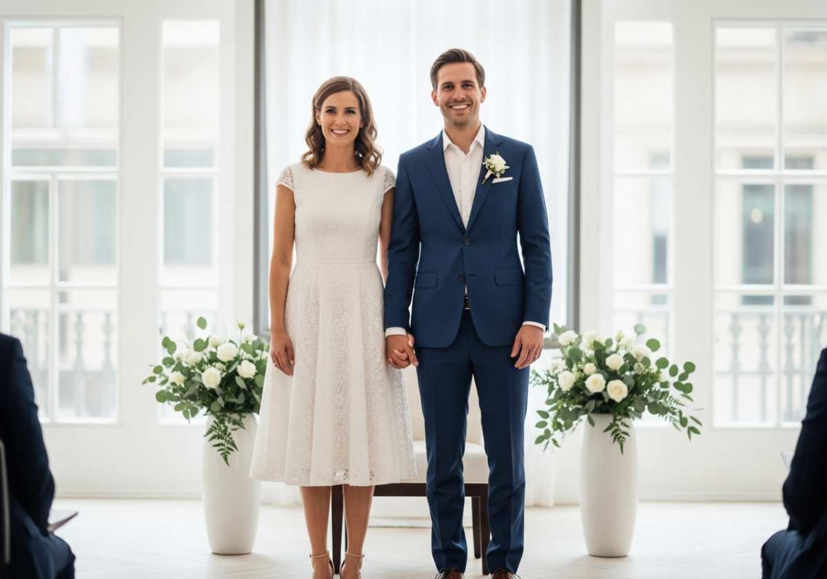 Ślub cywilny jak się ubrać – kompletny przewodnik po stroju na ceremonię