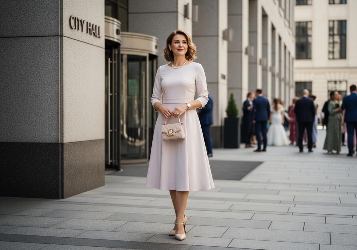 W czym do ślubu cywilnego po czterdziestce – styl, komfort i elegancja