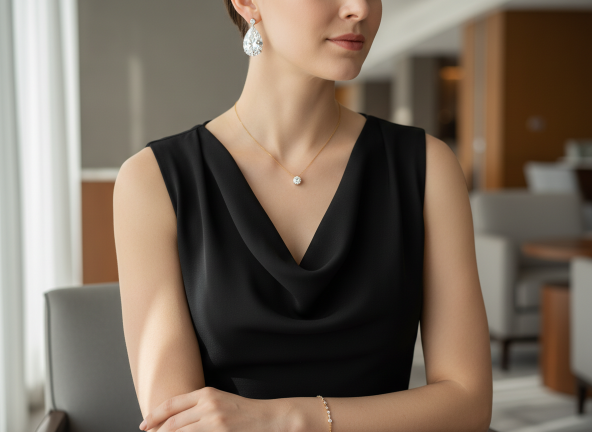 Biżuteria do małej czarnej – jak wybrać idealne dodatki do ikony elegancji